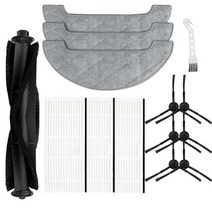 Proscenic M7MAX M8 걸레 사이드 브러시 롤러 메인 스폰지 필터 진공 청소기 교체 부품, 04 Set meal 1