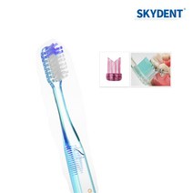 SKYDENT ORTHO NO.33 교정 칫솔 Soft Medium 교정용칫솔 S M 미디엄 미디움 소프트 건강한 잇몸용 교정용 치과전용 치솔 칫솔 성인 스카이덴트, M