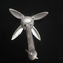 폴딩 0.7kg-2.3kg 2개세트 접는 고무보트 카약, 0.7kg 앵커(2개)