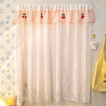 독서실 책상커튼 1인용 ins air door 파티션 침실 학생 기숙사 캐비닛 블록 레이스 2021 new, 레이스 도어 커튼단품-1.52m