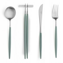 큐티폴 고아 리미티드 도브블루 디너 양식기 4종 커트러리 세트