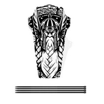 자전거물받이 자전거흙받이 자전거머드가드 ENLEE-자전거 펜더 탄소 섬유 색상 전면/후면 타이어 휠 범용, 03 Samurai style