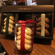 쿠키상자(쿠키사각박스)3구-브라운