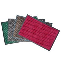 다이아 카펫 현관매트 90X120 레드 카페트재질 물빠짐 먼지포집 호텔 로비 출입구 레인매트 발판, 단품