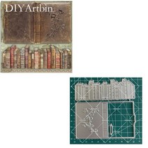 모양 틀 다이컷 steampunk 책 금속 절단 금형 스크랩북 장식 diy 공예 계층화 된 그림 앨범 양각 카드, 1249, 컷 다이