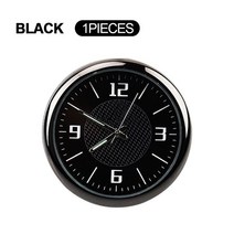 모던인테리어 벽시계자동차 시계 수리 인테리어 빛나는 전자 석영 BMW 미니 쿠퍼 비전 F54 S R50 냉장고 R5, 01 Black_14 For Honda