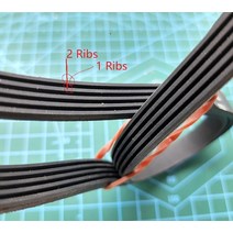 컨베이어 벨트PJ360 고무 컨베이어 벨트 드라이브 립, 02 5 ribs_01 PJ360_01 1 개