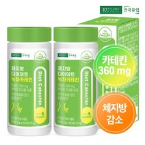 건국유업 체지방 다이어트 녹차 카테킨 30g, 60정, 2개