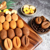 커피콩빵 450g X 8봉 + 컵세트 50개 카페 디저트 어린이간식, 9g, 바나나맛 약400 + 컵세트 50개