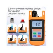 광 파워 미터 테스터기 측정기 광섬유 레이저 소스 광학 광원, 1PC light source