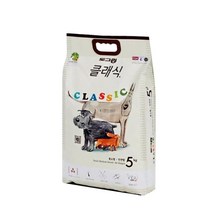 [브이펫] 도그랑 클래식 5KG 4팩(20kg), 4개, 상세 설명 참조
