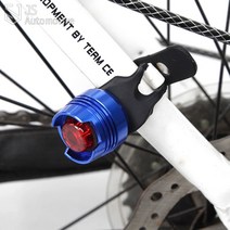 JS automotive 자전거 전동킥보드 싸이클 야간 LED 미니라이트 전조등 후미등 안전등 악세사리용품, 컴팩트루비라이트 - 레드