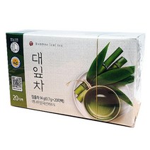 대잎차 20티백 3개세트 대나무잎차 죽엽차 국내산잎차