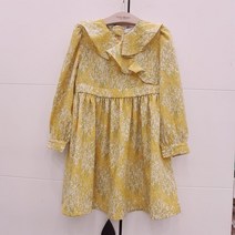 [토토헤로스] 모다남양주 러플카라꽃원피스12112130021A