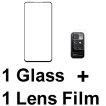레드미 용 4 IN 1 Glass 노트 프로 max 카메라 렌즈 샤오미 강화 스크린 보호대, 05 레드미 노트 10프로, 03 1 Glass and 1 렌즈