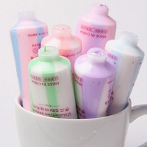 투톤생크림 데코덴생크림 재료 파츠 DIY 핸드폰 케이스 만들기 꾸미기, 투톤생크림-[흰색+보라]