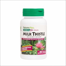 NaturesPlus 밀크씨슬 밀크시슬 실리마린 60캡슐, 1개