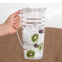 트라이탄 냉장고 물병, 1.1L, 블루