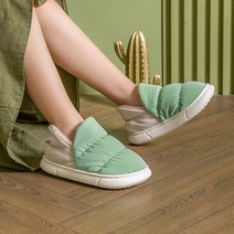 [인기꿀템] 겨울 여자 패딩 슬리퍼 방한 실내화 사무실 룸슈즈 많이 찾는