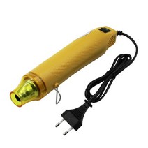 공예용 히팅건 가열기 힛팅툴 드라이기 110v220v 뜨거운 공기 열 열 휴대용 열 수축 필름 diy 엠보싱 전력 도구 euus 플러그 뜨거운 공기, 나는 플러그, 노란색