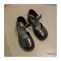 티피/Teepie 뉴 햅번 슈즈 청키 힐 플랫폼