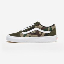 반스 올드 스쿨 색상 CAMO OLIVE/WHITE VN0007NTY33