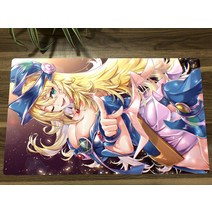 유희왕플레이매트 보드 유희왕 다크 마술사 소녀 TCG 매트 트레이딩 카드 CCG 플레이 마우스 패드 데스크 테이블 가방, [01] 350x600x2mm