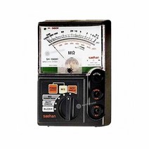 새한계기 아날로그 절연저항계 (가방) SH-1000M 멀티테스터기 측정기, 1개