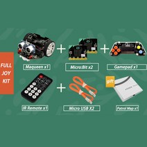 교육용코딩로봇 핑퐁로봇 blueraven micro: maqueen micro:bit, 번들 4