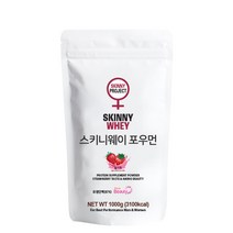 스키니웨이 포우먼 유청단백질가루 여자단백질보충제 프로틴 헬시오, 스키니웨이 포우먼 (딸기) 1kg 1개