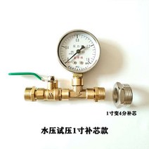 온열 분수기 유량계 대전 스마트 전자 열화상기 물샘 열화상카메라, T03-수압 시험 1inch보심