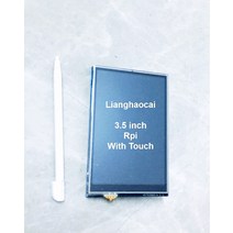 라즈베리 파이 3.5 인치 TFT LCD 모듈 디스플레이 저항성 터치 패널 화면 HX8357D 전자 lcd 모듈, 01 3.5 RPi With Touch
