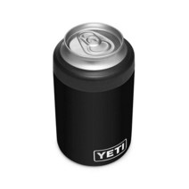 YETI Rambler 콜스터 캔 절연체 표준 사이즈 캔용 12 oz 올리브152137, No Can Insert, Charcoal