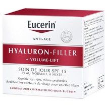 EUCERIN 프랑스 정품 유세린 하이알루론 볼륨 리프트 데이크림 SPF15 50ml (중복합성), 1개