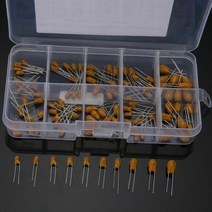 티앤디 탄탈륨 캐패시터 100PCS 10종 1세트 16V 1uf~100uf 키트
