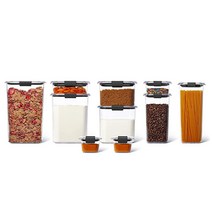 Rubbermaid 브릴리언스 식품 보관 용기 세트 10피스, Set of 3, Container