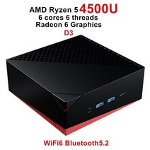 미니PC 데스크탑 고사양 topton amd ryzen 7 4800u r7 3750h 베가 그래픽 2ddr4 m.2 nvme 게임용 컴퓨터 windows 11 4k ht dp, 03 16GB DDR4 256GB NVMe_03 UK, 05 Ryzen 5 4500U