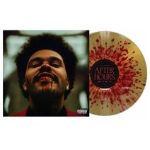 더 위켄드 After Hours 한정판 레드 LP 음반 바이닐
