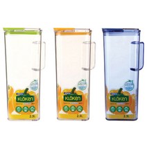 코멕스 클로켄 청정물병 1.4~2.3L/냉장고물병 물통, 06-2.3L(블루)