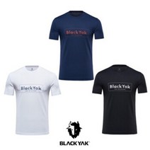BLACKYAK [블랙야크] 이월특가 남여공용 하절 라운드 티셔츠 M에센셜티셔츠S 1BYTSM1902