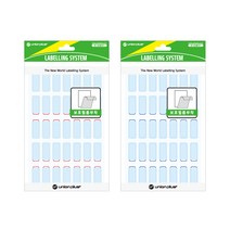 유니온플러스 라벨 보호견출지 414 견출지 라벨지, 414(청)