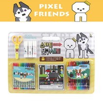픽셀프렌즈_스타트문구세트_VER1_유치원문구세트_초등학교문구세트