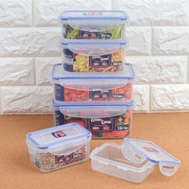 아기간식통 젓갈통 과자통 수납 0.3 3개 주방정리 밥보관용기 밥용기 나들이 보관통, 0.3L