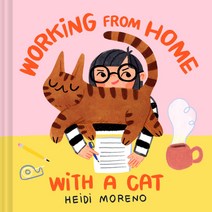 Working from Home with a Cat Hardcover, Chronicle Books, English, 9781797205465