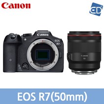 [캐논 정품] EOS R7 렌즈 패키지/ED, 10 캐논 EOS R7+RF 50mm