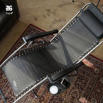 무중력의자® AND JANⅡ 라탄의자 안마의자 안마용의자, 블랙