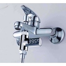 LED 자가발전 2세대 샤워기온도계 수온계 수도꼭지