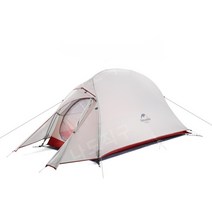 돔형 싱글 텐트 백패킹 등산 비박 하이킹 캠핑 방수 경량 이글루 쉘터 매장 휴대용, 2인용오렌지