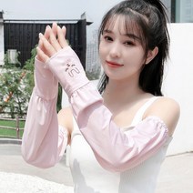 파미바미 PMJ0017 자외선차단 여름 골프팔토시 등산 여성 쿨토시 자전거 냉감 테니스 암슬리브, 16번.핑크 2개, 16번.핑크 2개