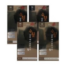 2+2 수월 명품헤어칼라크림 새치염색약 7S/6S/5S/4S 택1, 수월 염색약 6s 2개, 수월 염색약 6s 2개